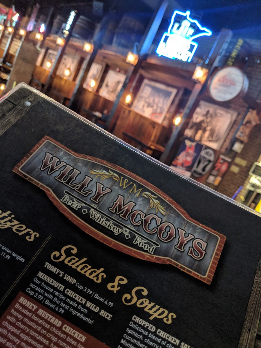 Willy McCoy's Menu - Image 4